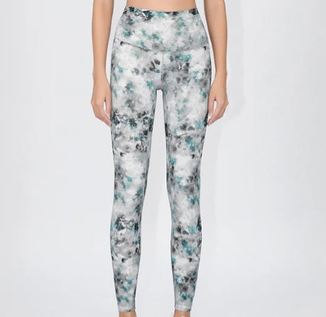 MC4 # Women Print Leggings # WAIST