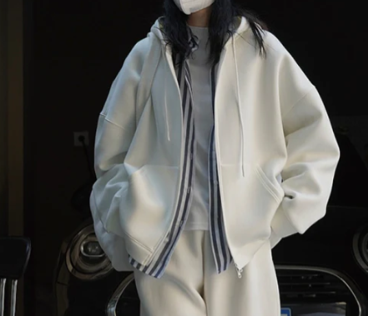 WOMEN JACKET SLIM HOODIES #JUZIJIASLIM HOOD