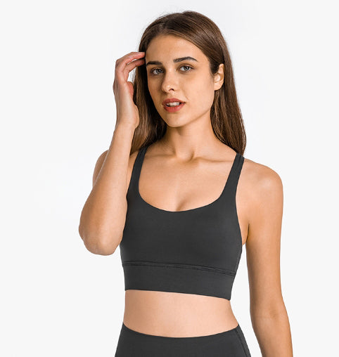 S2010 # Women Yoga Bra Back Cross # ZH-S2010