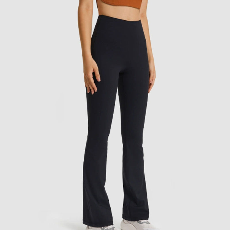 204 # Flare pants With Waist