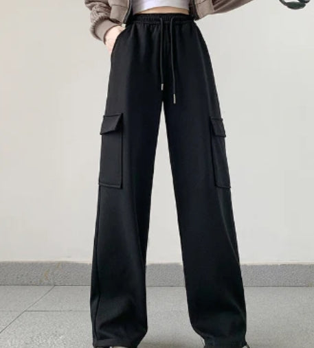 WOMEN LOOSE CARGO PANTS
