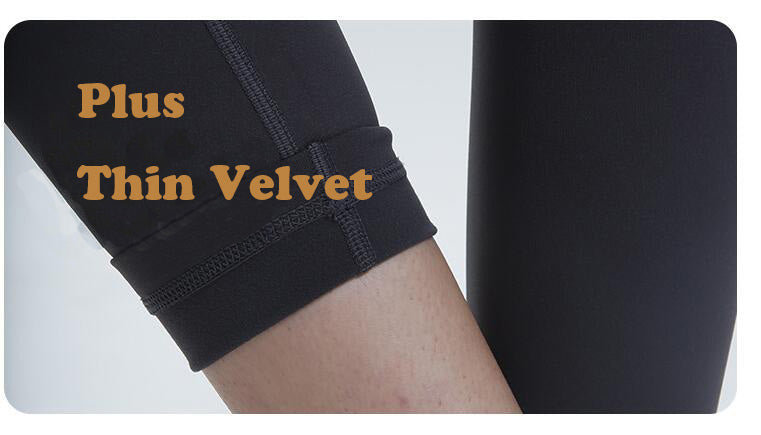 Women Autumn Winter Thin Velvet Leggings# GD-BFL14-Waist