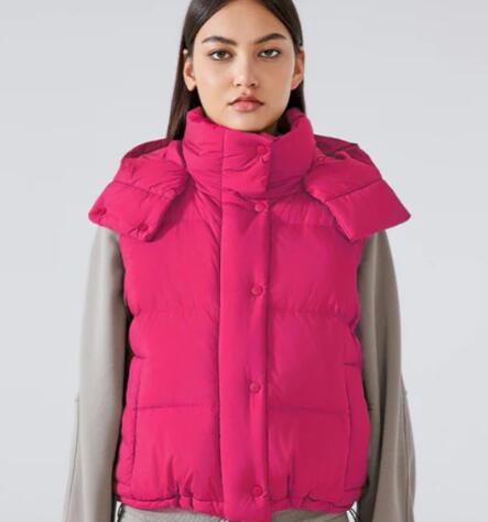 WOMEN DOWN VEST JACKET #3GEYURONGVEST