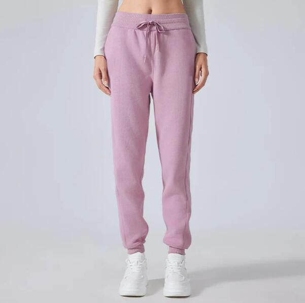 WOMEN HIGH WAIST FLEECE JOGGER #ZH-DAW153