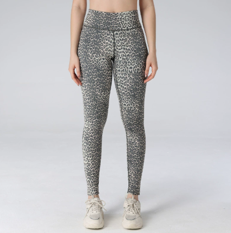leopard bra short legging