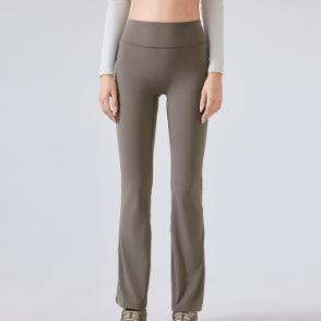 DAW181 # Thin Velvet Flared Pants Yoga Leggings