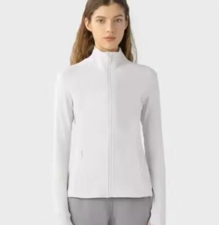 HB6S # Women Sporty Jacket Zipper Coat