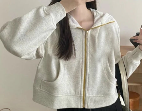 women Full zipper Hoodies