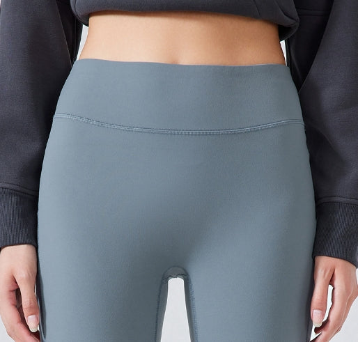 DAW181 # Thin Velvet Flared Pants Yoga Leggings