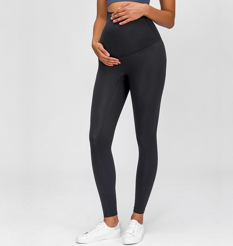 Maternity Yoga Sports Pants Pregnant Legging 25‘’-ZHS2084-Waist