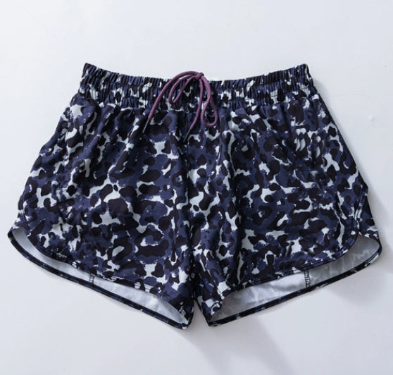 601 Camo and leopard short‘’