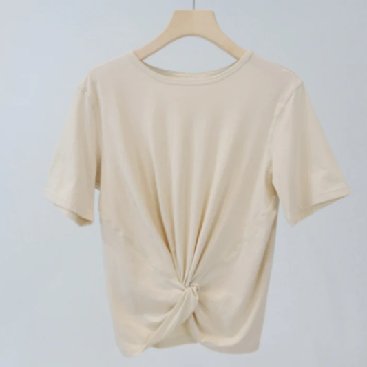078 # WOMEN SHORT SLEEVE-WU YUN078
