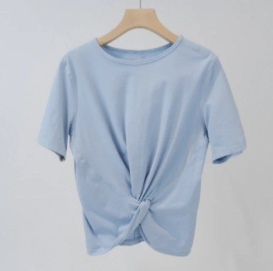 078 # WOMEN SHORT SLEEVE-WU YUN078