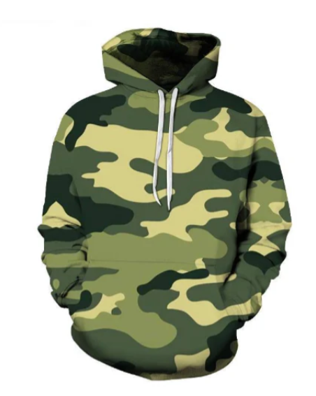 CAMO HOODIES YIwumicai