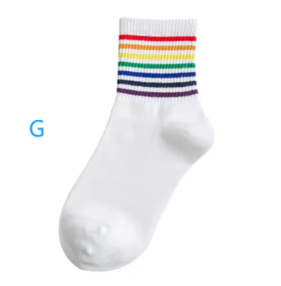 2PCS/BAG CUTE HIGH TOP STOCK #7COLOR