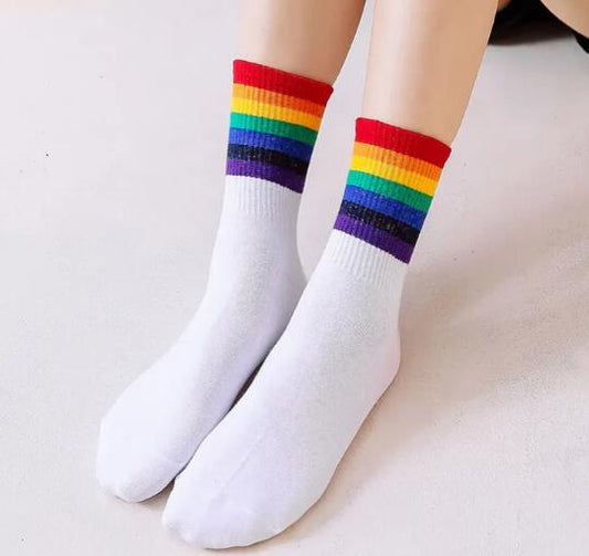 2PCS/BAG CUTE HIGH TOP STOCK #7COLOR