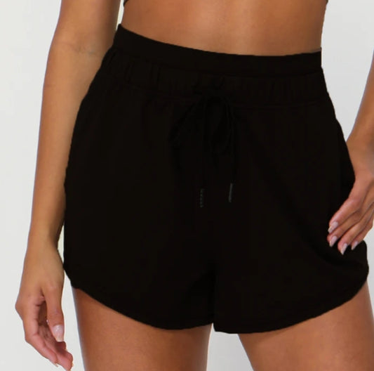 WOMEN HIGH WAIST WORKOUT SHORTS 3‘’ #HUBEI3''SHORT