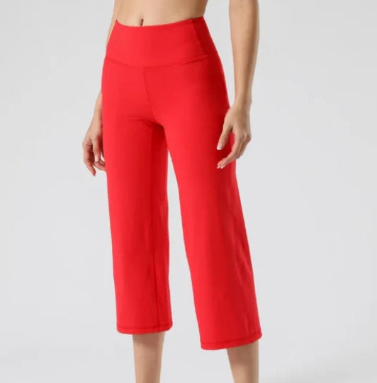 Women Slim Yoga Leggings Casual Flare Pants # GD-BFL2001-Leg
