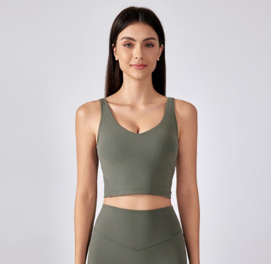 Women Tank Tops Sports Bra Yoga Vest#-ZH-S2054
