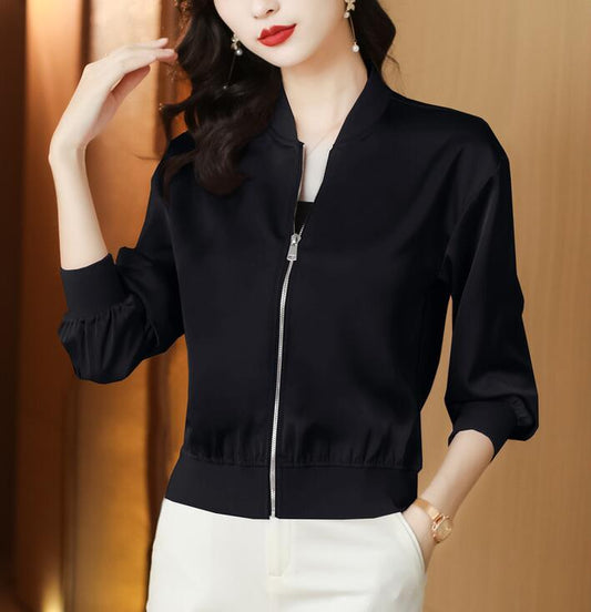 Women Sport Jacket zipper coat
