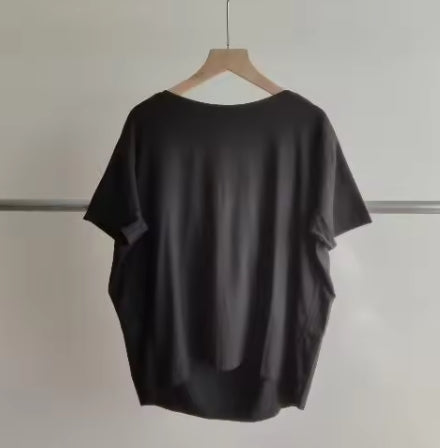 Women's T-shirt-# Qing Dao Yu Cheng Feng 6778