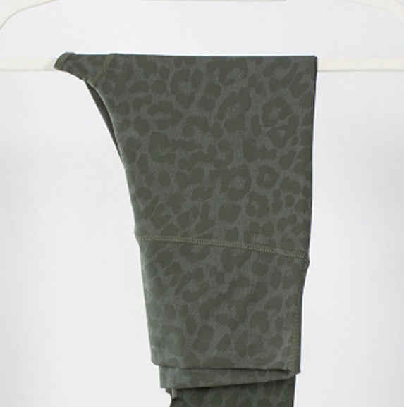 Leggings Leopard Print #WuYun-010BW-LEG