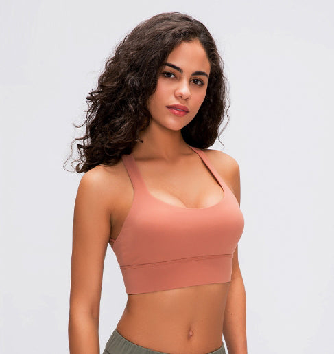 S2010 # Women Yoga Bra Back Cross # ZH-S2010