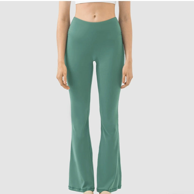 204 # Flare pants With Waist