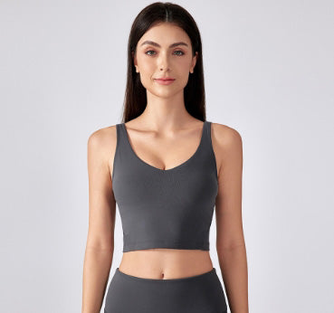 Women Tank Tops Sports Bra Yoga Vest#-ZH-S2054