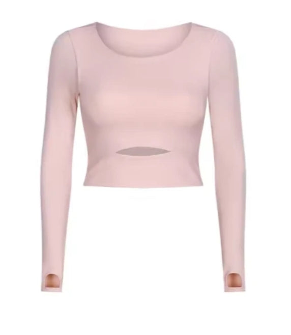 ZH-S2032 # LONG SLEEVED TOP WITH CHEST