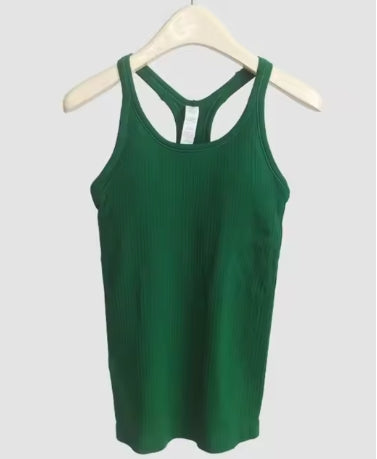 Solid Color Basic Ribbed Tank Tops Women#Zhuozhen  EBB