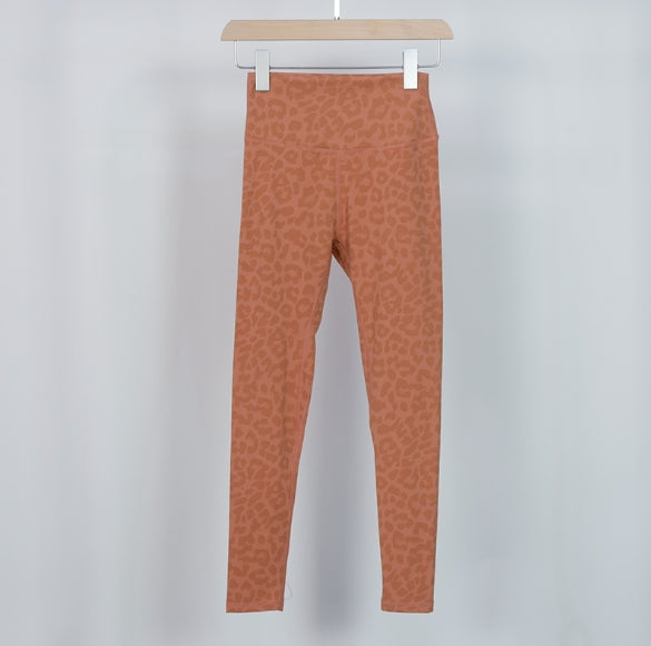 Leopard Skinny Sport Pants #WuYun-010BW-WAIST