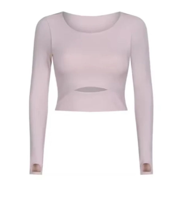 ZH-S2032 # LONG SLEEVED TOP WITH CHEST