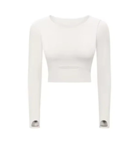 ZH-S2032 # LONG SLEEVED TOP WITH CHEST