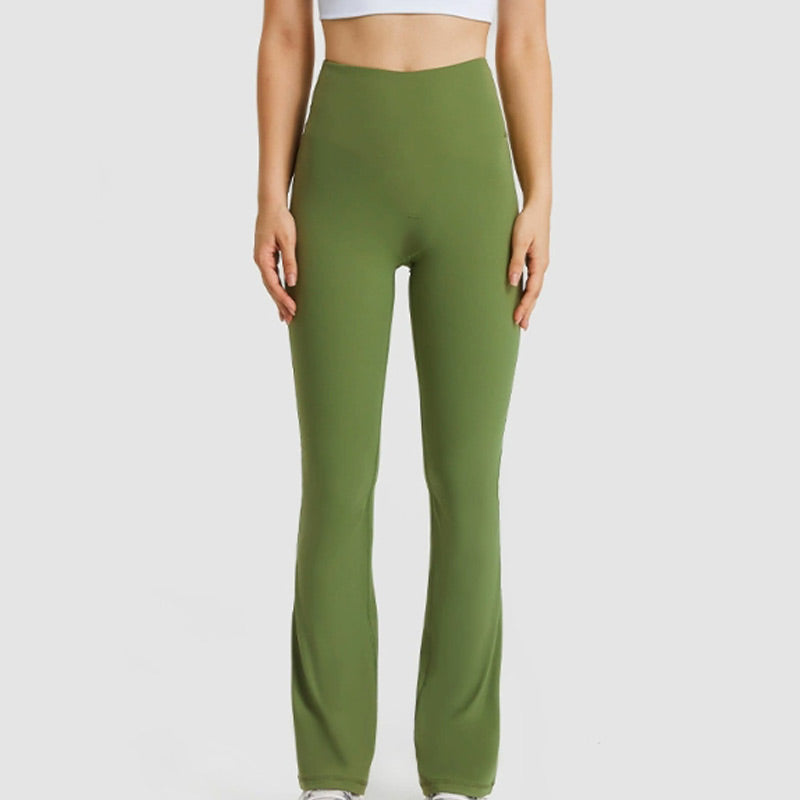 204 # Flare pants With Waist