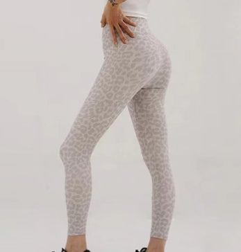 Leggings Leopard Print #WuYun-010BW-LEG