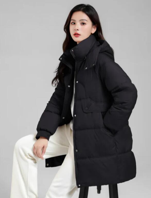 WINTER WATERPROOF HOODED LONGJACKET #CHANGKUANYURONGFU9GE