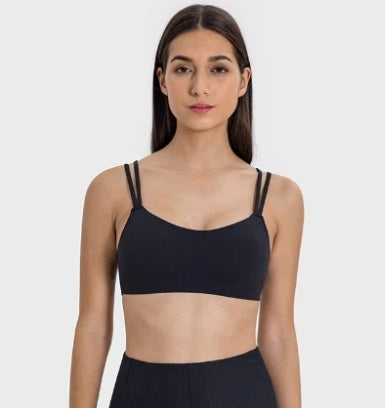 ribbed bra