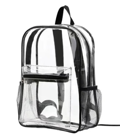 Transparent backpack