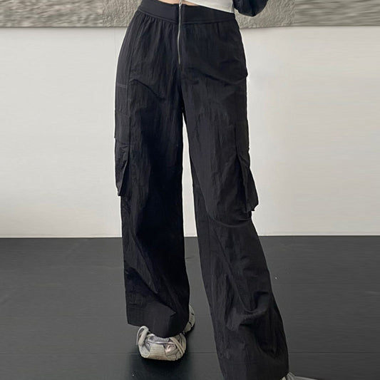 women Cargo pants  #JUZIJIASUOZHIDUOKOUDAICHANGKU