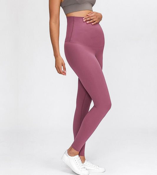 Maternity Yoga Sports Pants Pregnant Legging 25‘’-ZHS2084-Waist