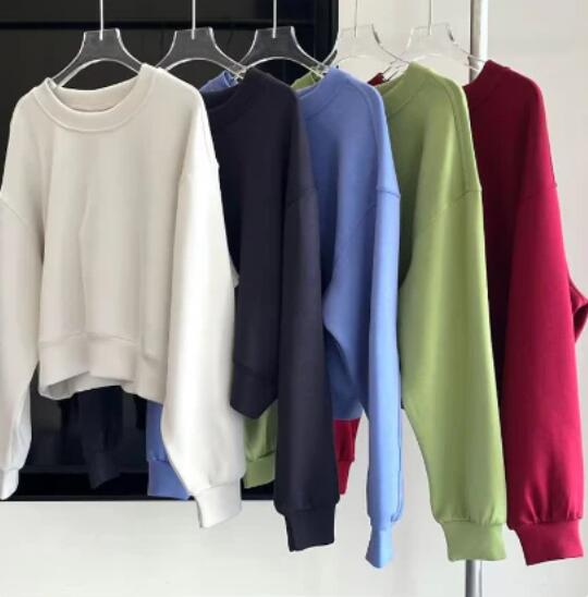 TOPS PULLOVER LONG-SLEEVED HOODIE women