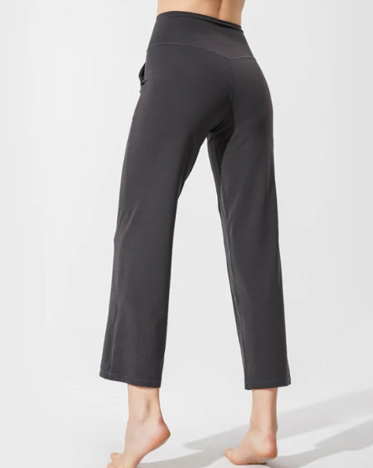 Women Slim Yoga Leggings Casual Flare Pants # GD-BFL2001-Leg