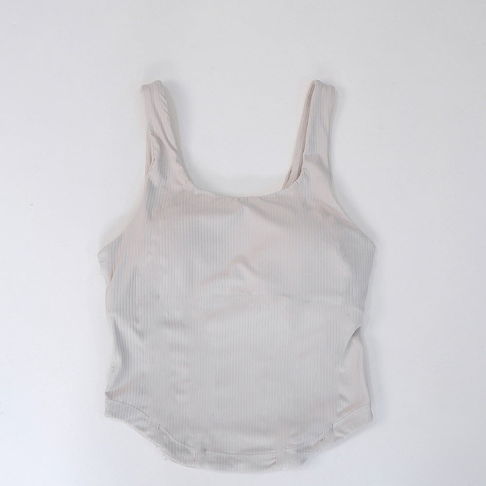 tank sport 4-way stretching ribbed Vest