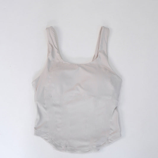 tank sport 4-way stretching ribbed Vest