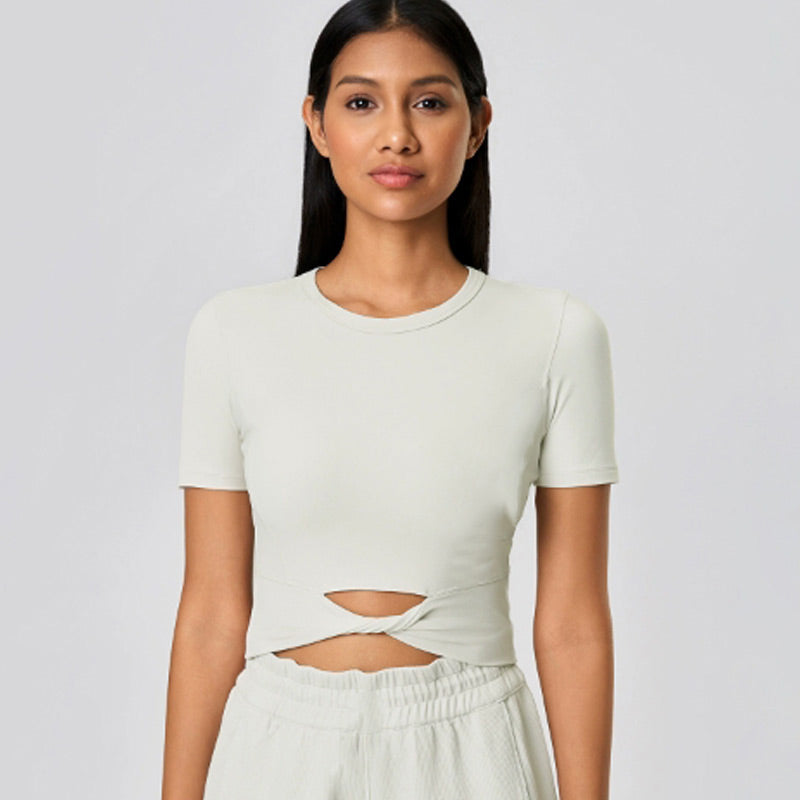 25059 #Cropped  T-shirts