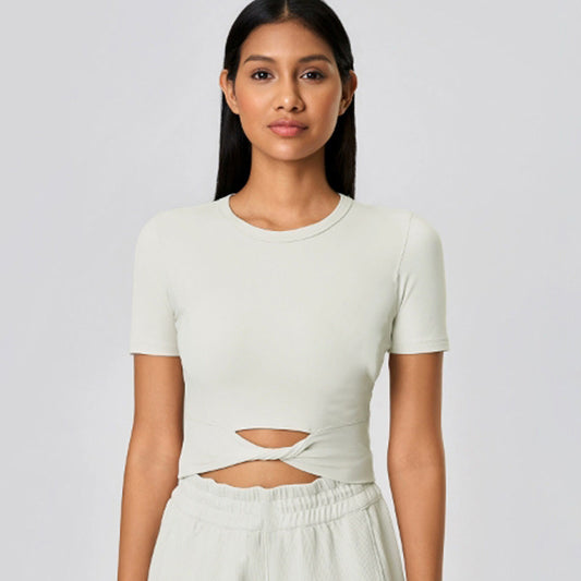 25059 #Cropped  T-shirts