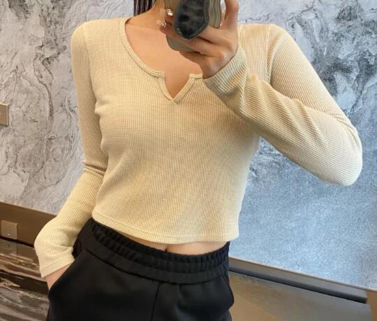 Women Long Sleeve Shorter Shirt ShanD-083