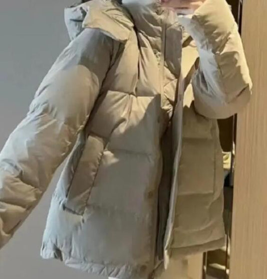 White Duck Down Autumn Winter Keep Warm Coats Down Jackets