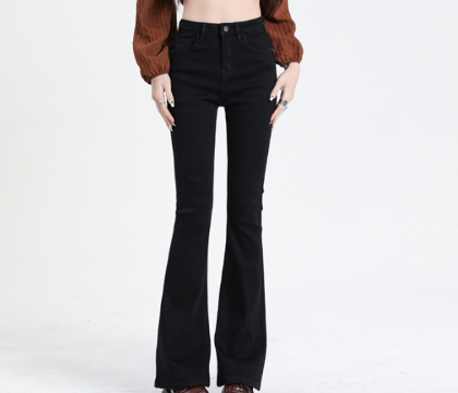 women loose pant #goldzipperpants